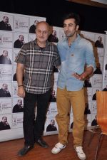 Ranbir Kapoor, Anupam Kher lends acting tips at Actor prepares event in Santacruz, Mumbai on 15th Jan 2013 (53).JPG